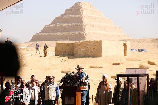اكتشاف مدينة فرعونية من المملكة القديمة بسقارة (15)