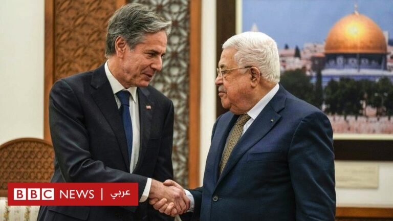 أنتوني بلينكن: وزير الخارجية الأمريكي يلتقي محمود عباس في رام الله ويجدد دعم بلاده لحل الدولتين