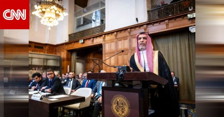 خطاب سعودي “قوي” يثير رد فعل أمام محكمة العدل الدولية بشأن غزة