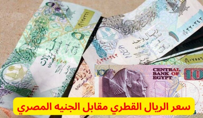 سعر الريال القطري مقابل الجنيه 