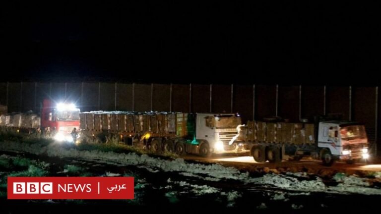 حرب غزة: بوابة 96 معبر جديد يجلب “الحياة والموت” للقطاع

