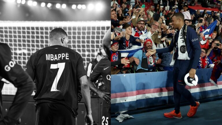 Kylian Mbappe Parc des Prince 2023-24