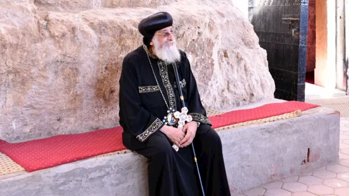 يطلق البابا توادروس الثاني كنيسة القديس مار مارك في دير الأمير تادروس ف.

