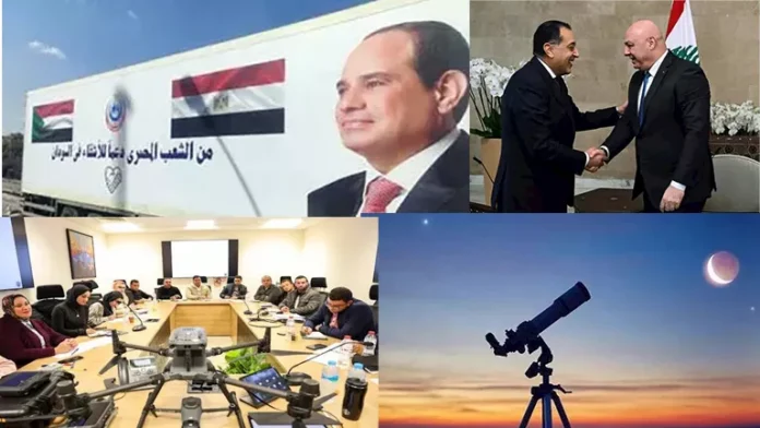 حدث في 8 ساعات تنامي العلاقات المصرية اللبنانية.. والرعاية الصحية ترسل قافلة

