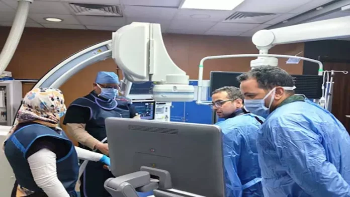 إجراء 4 حالات ناجحة لقسطرة المخ لأول مرة بمستشفى طيبة التخصصي بالأقصر

