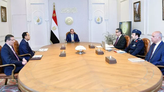 السيسي يتابع منظومة الأمن الغذائي ويوجه بتعزيز المخزونات السيسي يتابع منظومة الأمن الغذائي ويوجه بتعزيز المخزونات